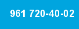 961 720-40-02